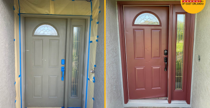 Exterior Door Paint Project