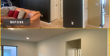 Living Room Paint Project