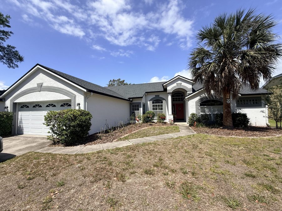 white stucco house exterior before repaint Preview Image 7
