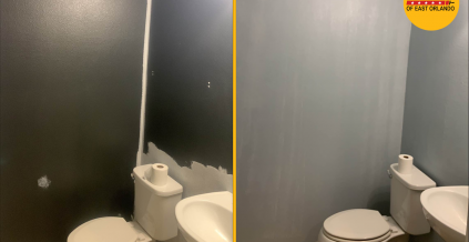 Bathroom Painting Project