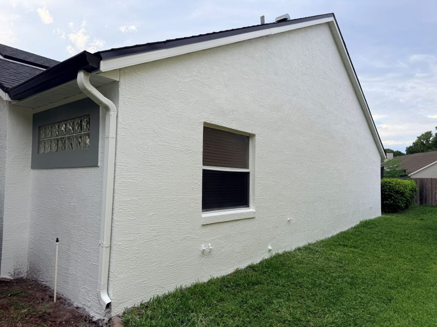 white painted stucco house exterior Preview Image 2