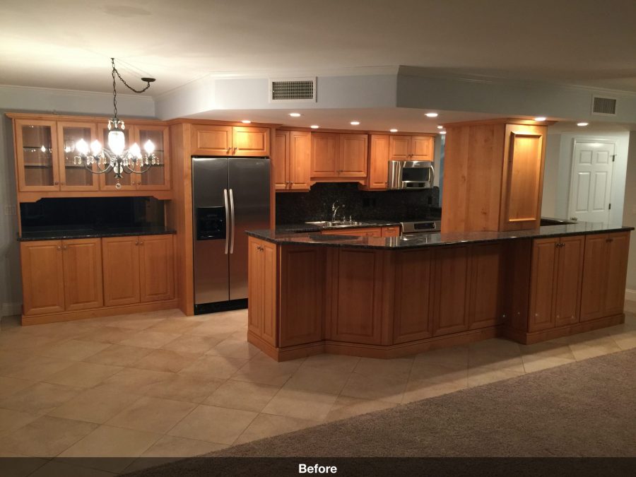 Cabinets before repaint Preview Image 1