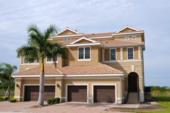 beige stucco home