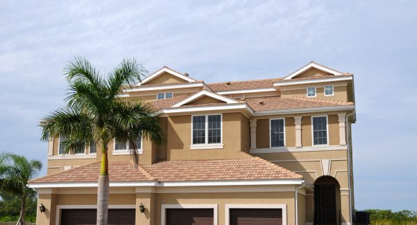 beige stucco home