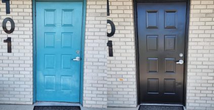 Exterior Door Painting