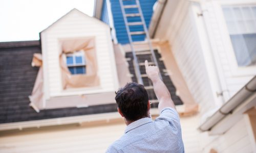 Residential exterior painting services