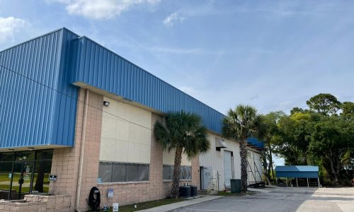 Before - Side of Building