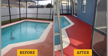 Pool Deck Painting