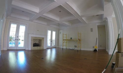 Living Room and Ceiling Repainted