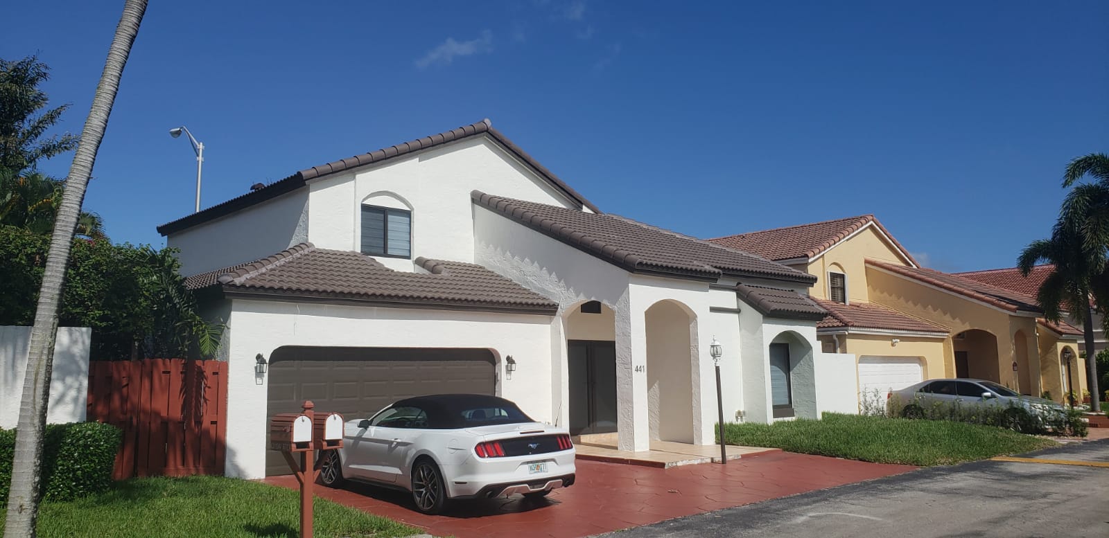 Exterior Doral-North Miami Home Makeover After