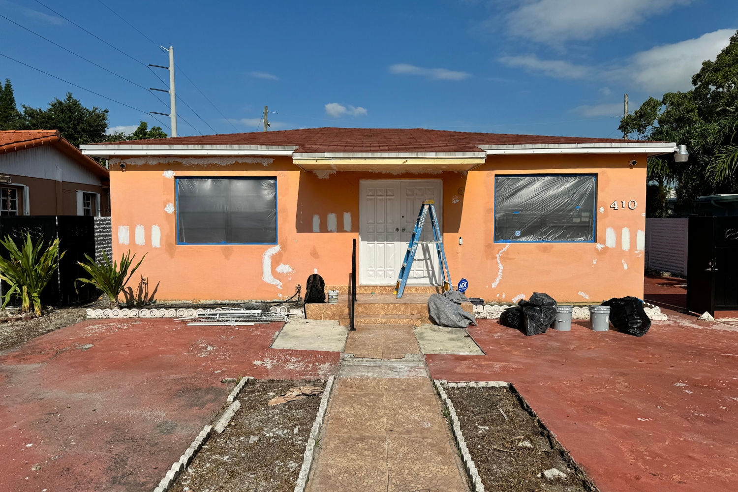 Exterior Painting and Flooring Refresh Before