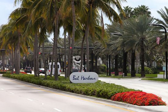 Bal Harbor welcome sign