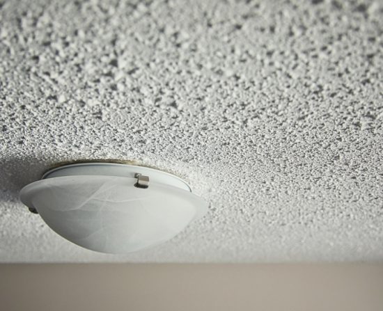 Popcorn ceiling removal services smoke alarm