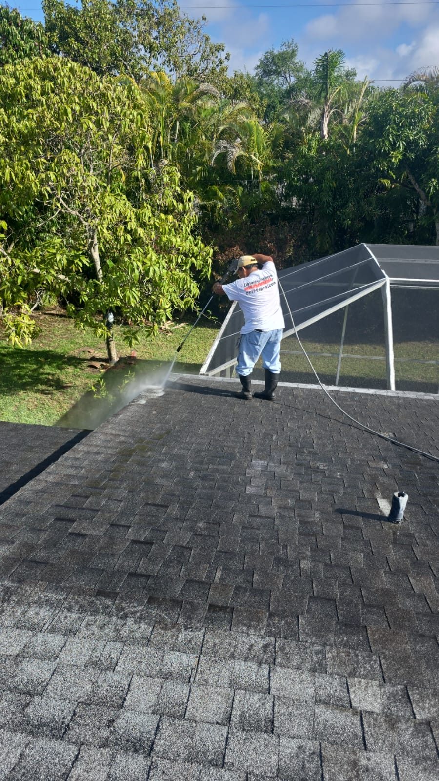 painters at work on roof Preview Image 3