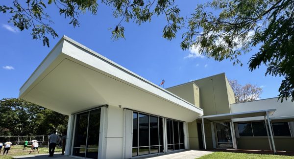 painted building exterior