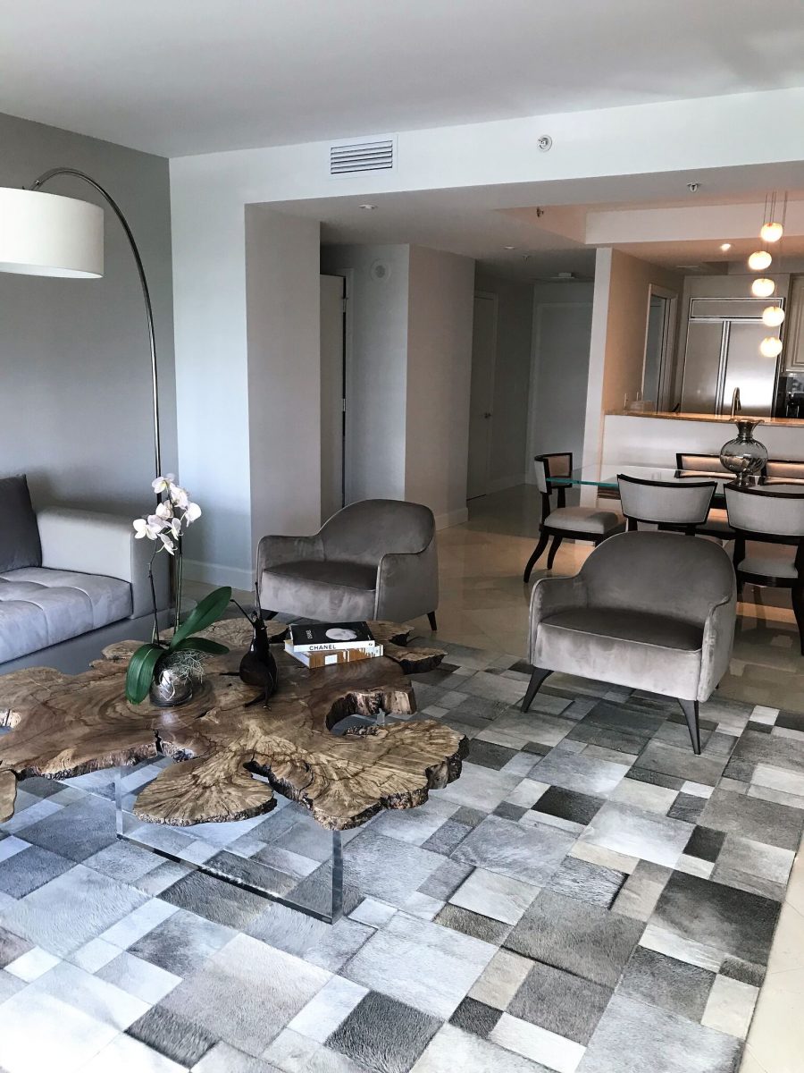 Commercial Apartment living room painting by CertaPro Painters in Miami, FL Preview Image 3