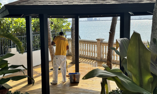 Tintado de Cubiertas y Cenadores