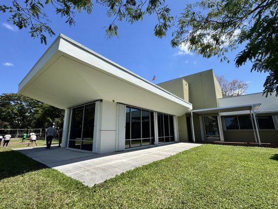 painted building exterior