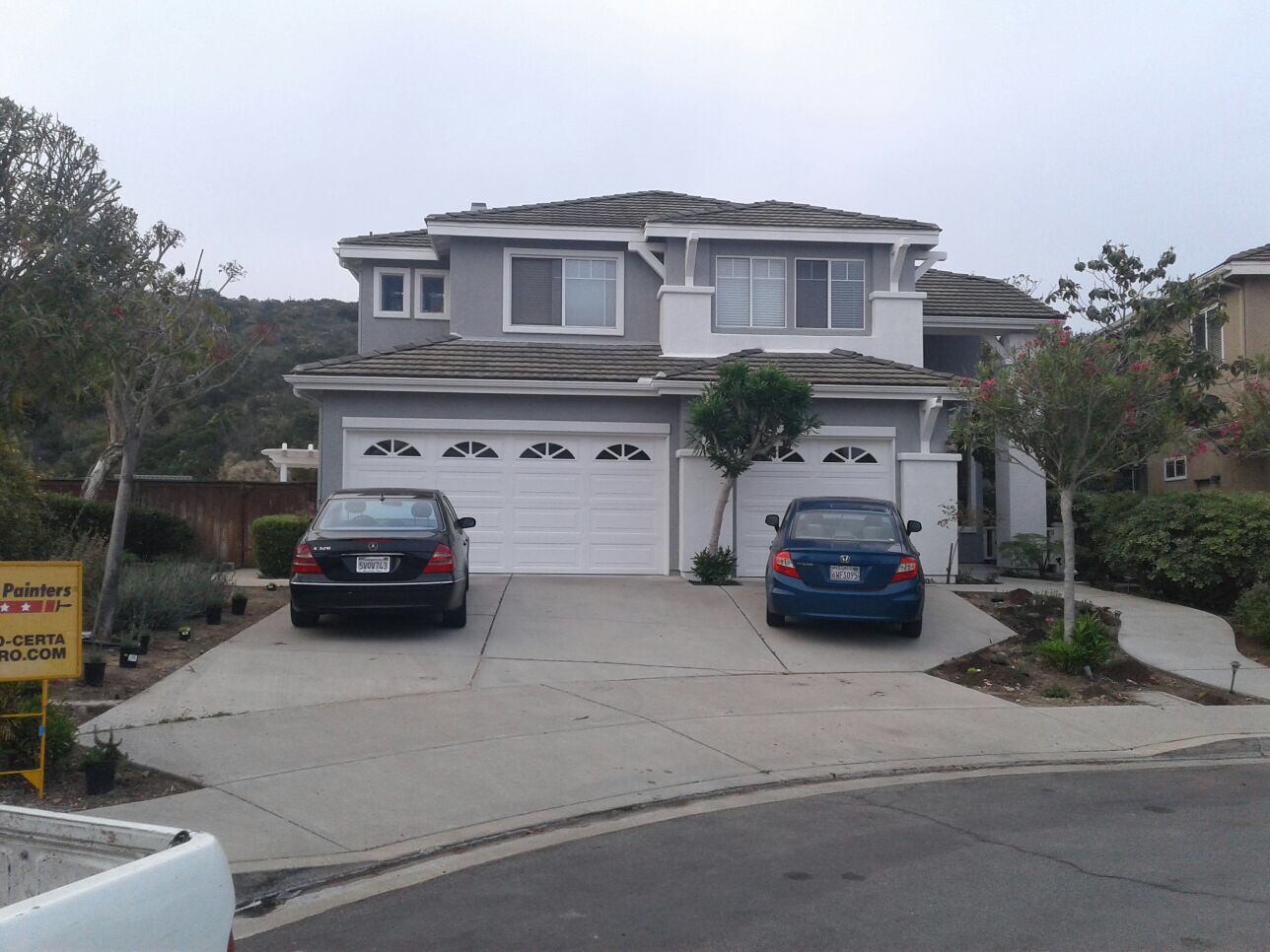 Exterior painting by CertaPro house painters in Scripps Ranch, Ca