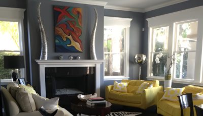 Interior Living Room Repaint