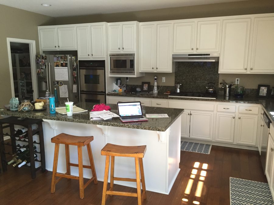 Interior kitchen painting by CertaPro painters in San Marcos, CA