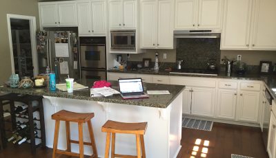 Interior kitchen painting by CertaPro painters in San Marcos, CA