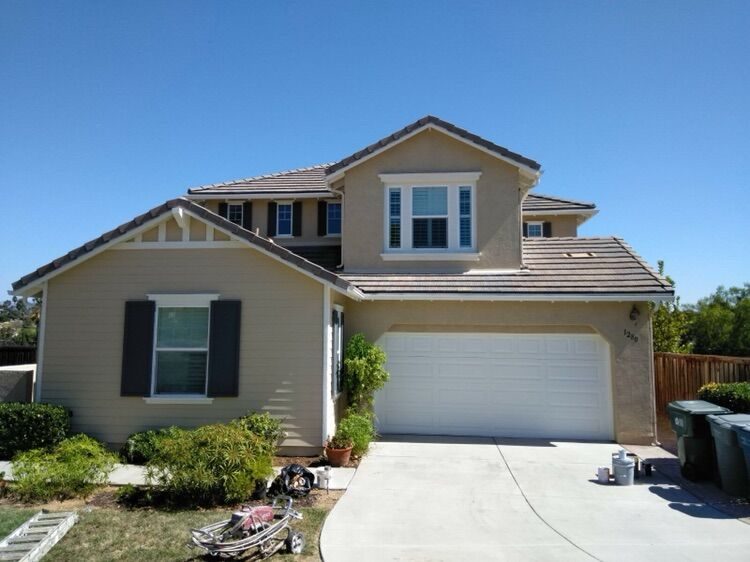 Exterior house painting by CertaPro Painters in Escondido, CA