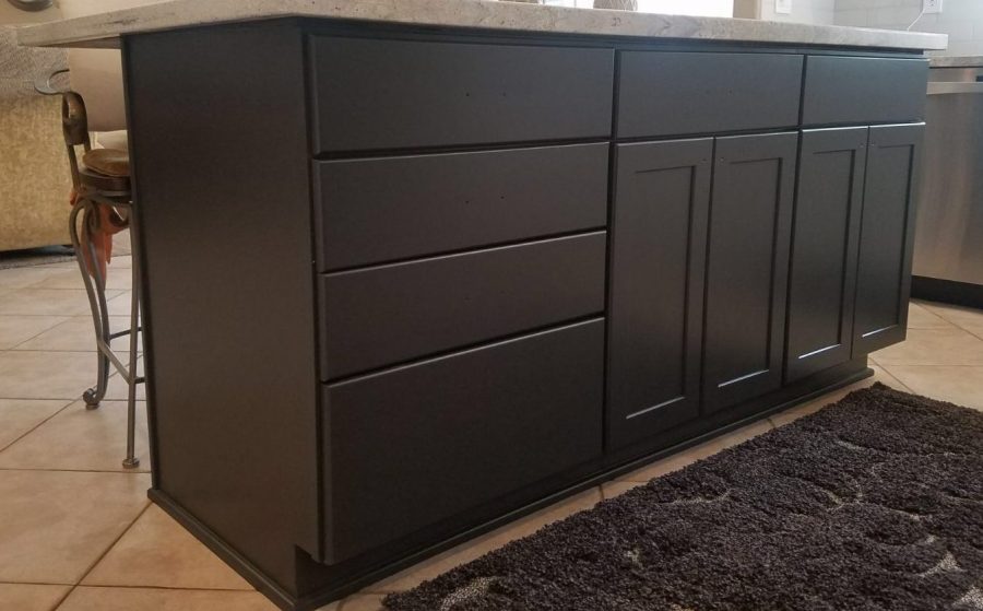 Cabinet Painting Project in Escondido