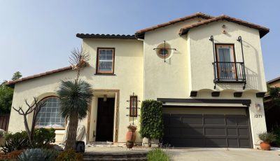 painted home exterior