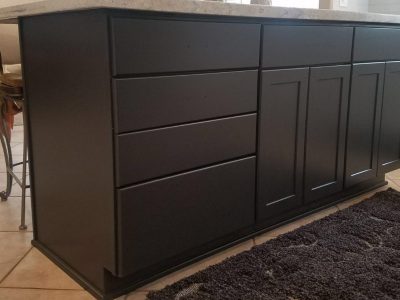 Cabinet Painting Project in Escondido