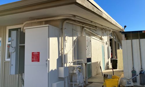 Building Side Entrance