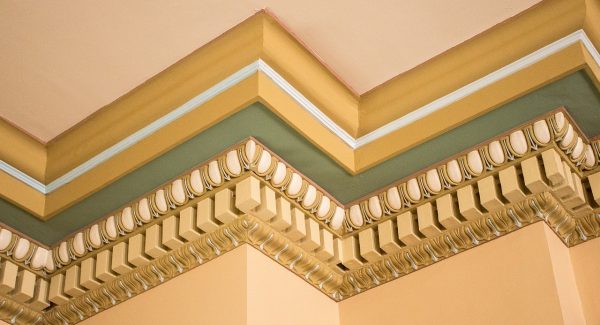 crown molding painting