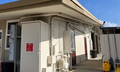 Building Side Entrance