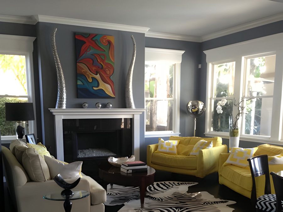 Interior Living Room Repaint