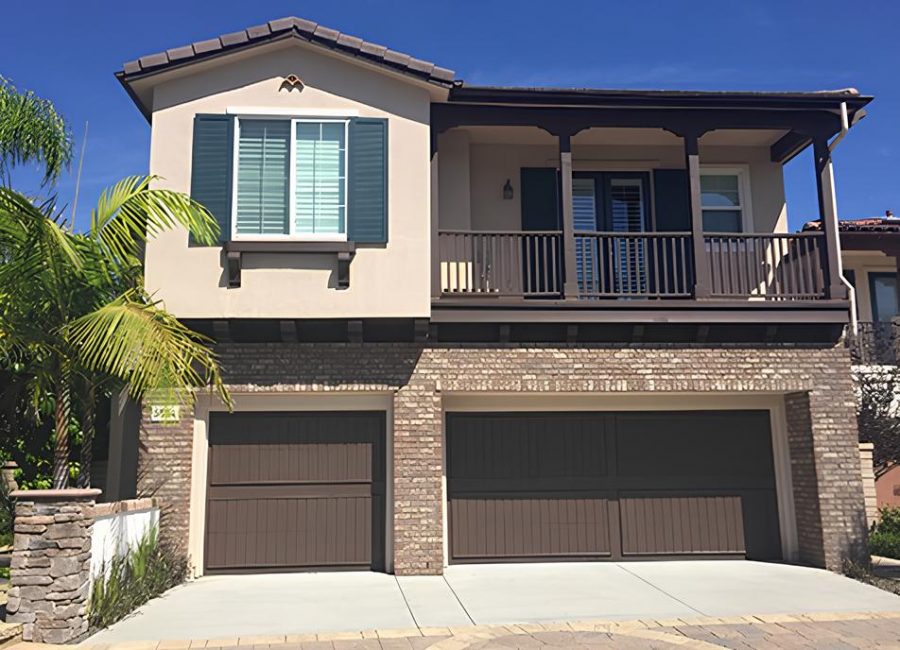 Earth Tone Stucco Exterior in Carmel Valley, CA