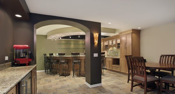 interior painting services - basement