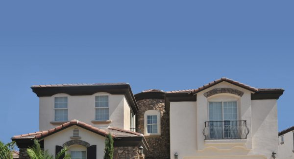 white and brown arizona home with
