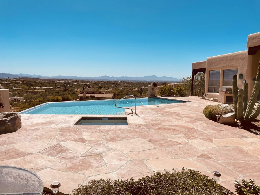 pool and patio in backyard of home Preview Image 1