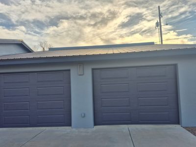 garage door painting and refinishing