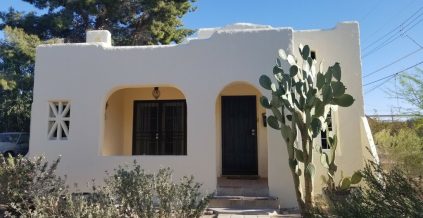 White Exterior House