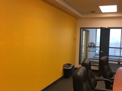 CertaPro Commercial Office painting in North Vancouver, BC