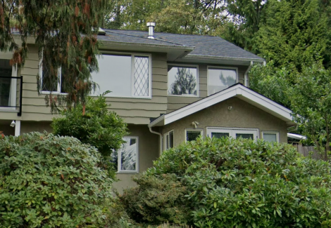 Muted Green Exterior in North Vancouver