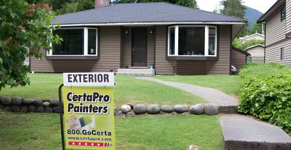 Exterior House Painting Project in West Vancouver ...