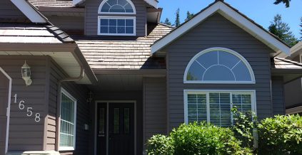 White Trim and Siding Exterior