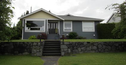 Humble Home Exterior in New Westminster