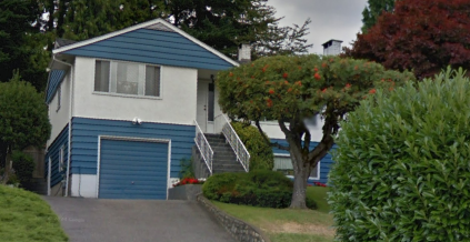 Blue Residential Exterior