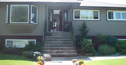 Wide Single Story Exterior in New Westminster ...