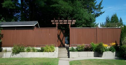 Fence Painting Project in North Vancouver ...