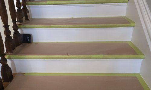 Prepped Staircase
