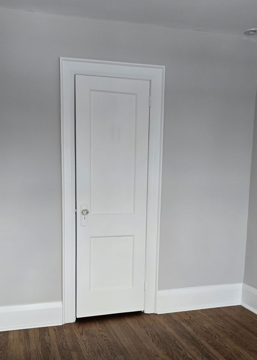 painted wall and white interior door Preview Image 4